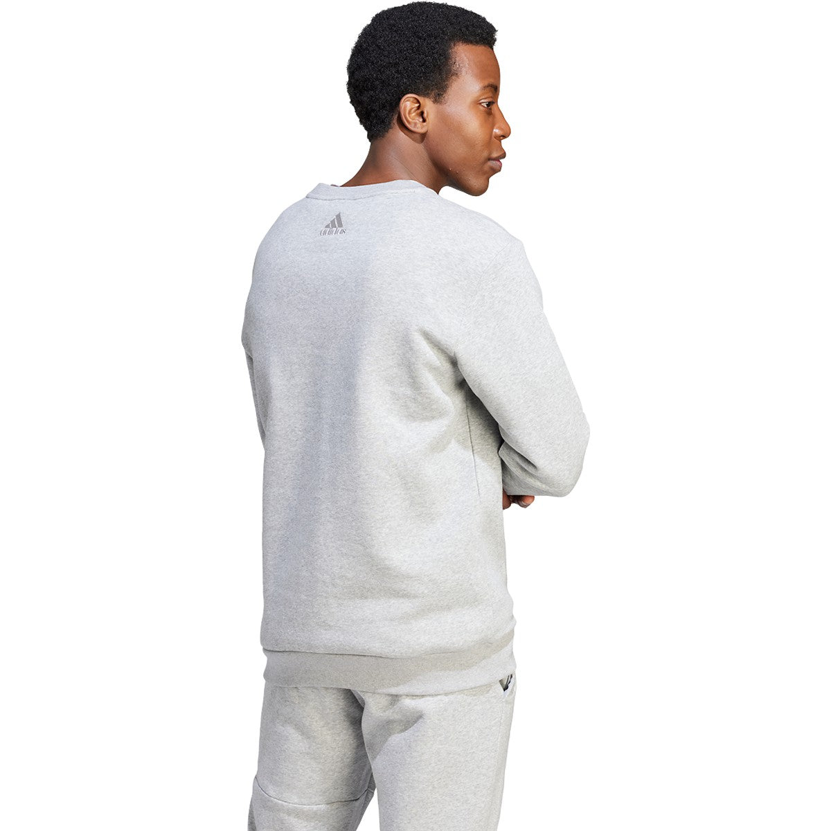 adidas Men's Essentials Fleece Big Logo Sweatshirt adidas