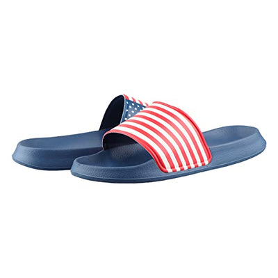 VIZARI Kids 'USA SS' Soccer Slide Sandals For Boys and Girls