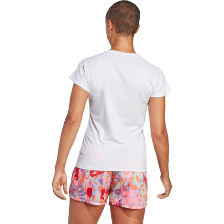 adidas Women's Aeroready Train Essentials Minimal Branding V-Neck Tee-2