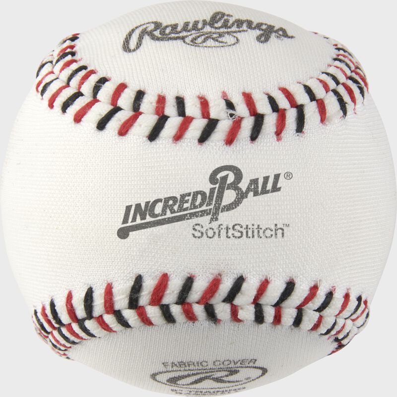 Rawlings Incredi-Ball 9" White SoftStitch Baseballs - 1 Dozen