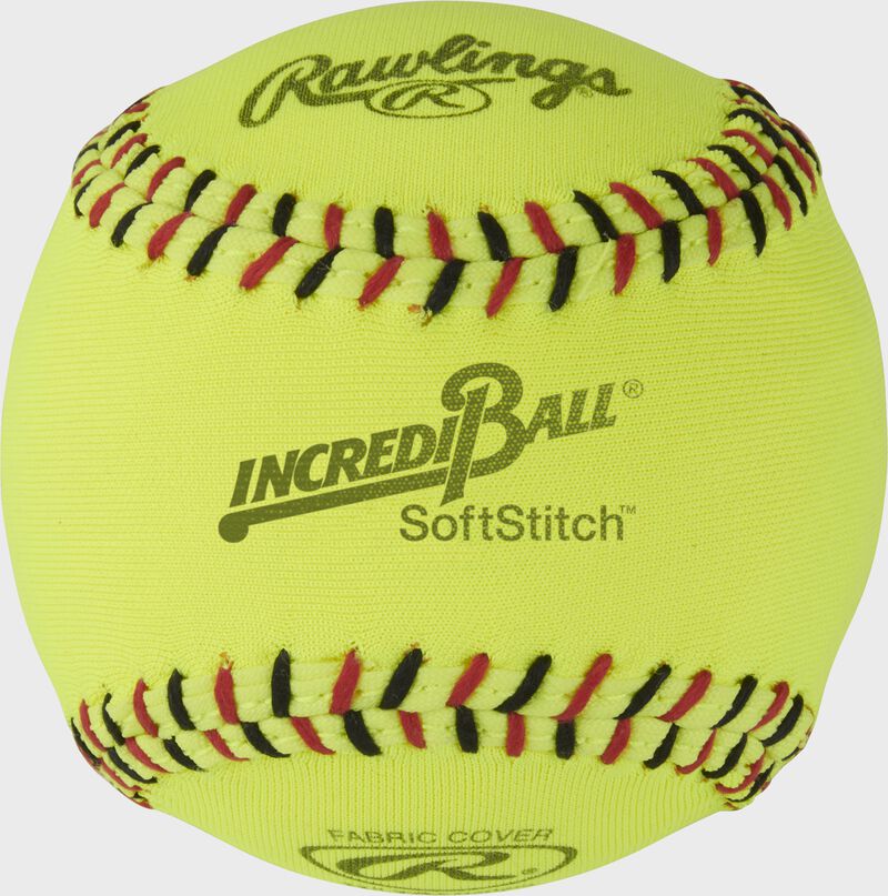 Rawlings Incredi-Ball 11" Yellow SoftStitch Softballs - Dozen