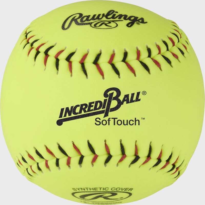 Rawlings Incredi-Ball 12" Yellow SofTouch Softballs - 1 Dozen