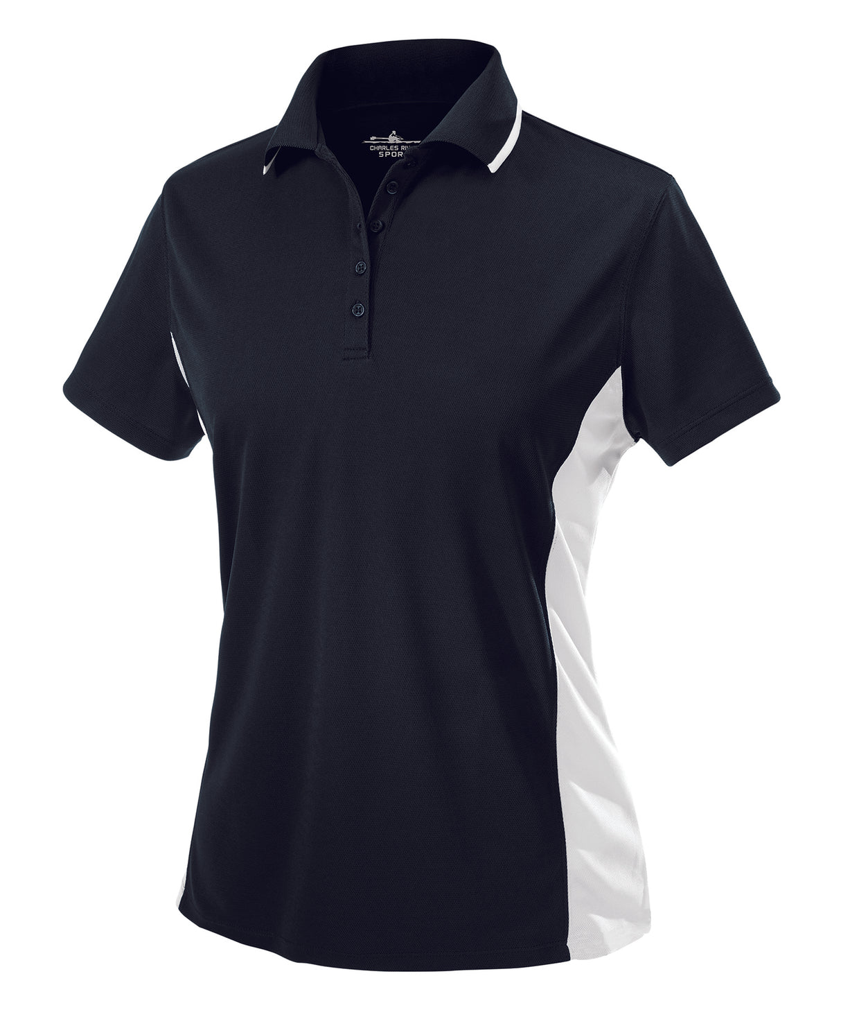 Charles River Women's Color Blocked Wicking Polo Charles River