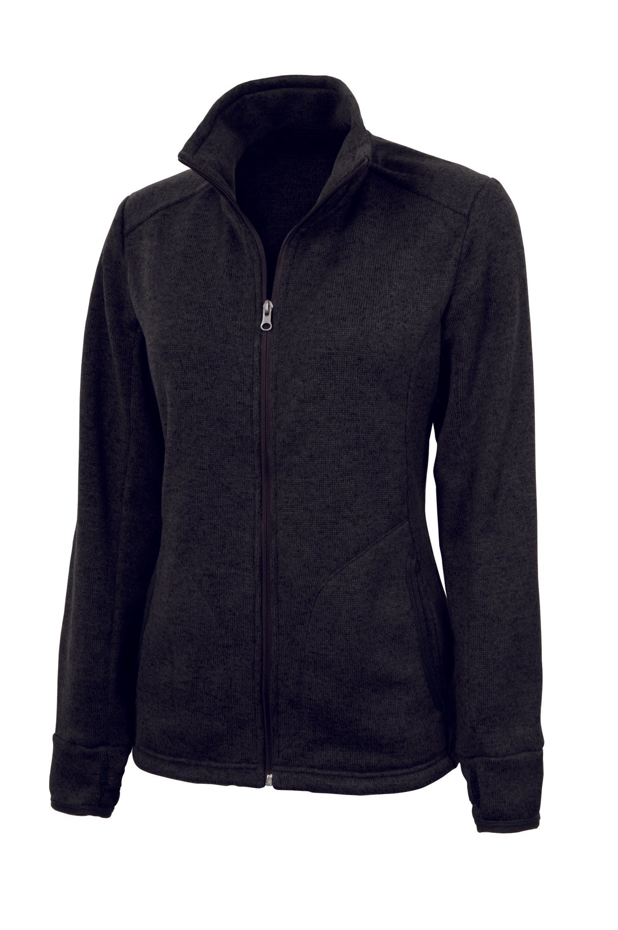 Charles River Women's Heathered Fleece Jacket Charles River