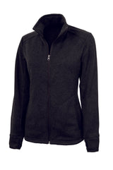 Charles River Women's Heathered Fleece Jacket Charles River