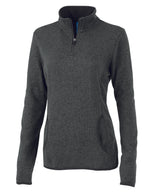 Charles River Women's Heathered Fleece Pullover Charles River