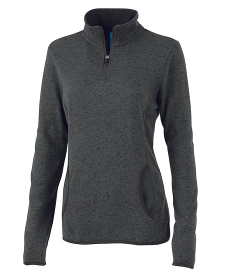 Charles River Women's Heathered Fleece Pullover Charles River