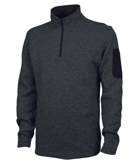 Charles River Men's Heathered Fleece Pullover Charles River