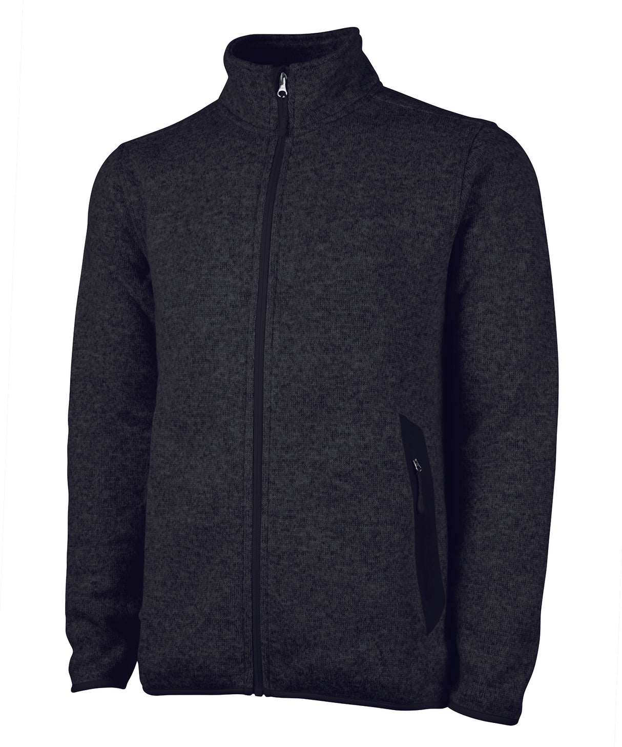 Charles River Men's Heathered Fleece Jacket Charles River