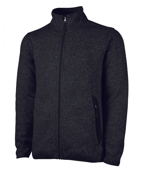 Charles River Men's Heathered Fleece Jacket Charles River