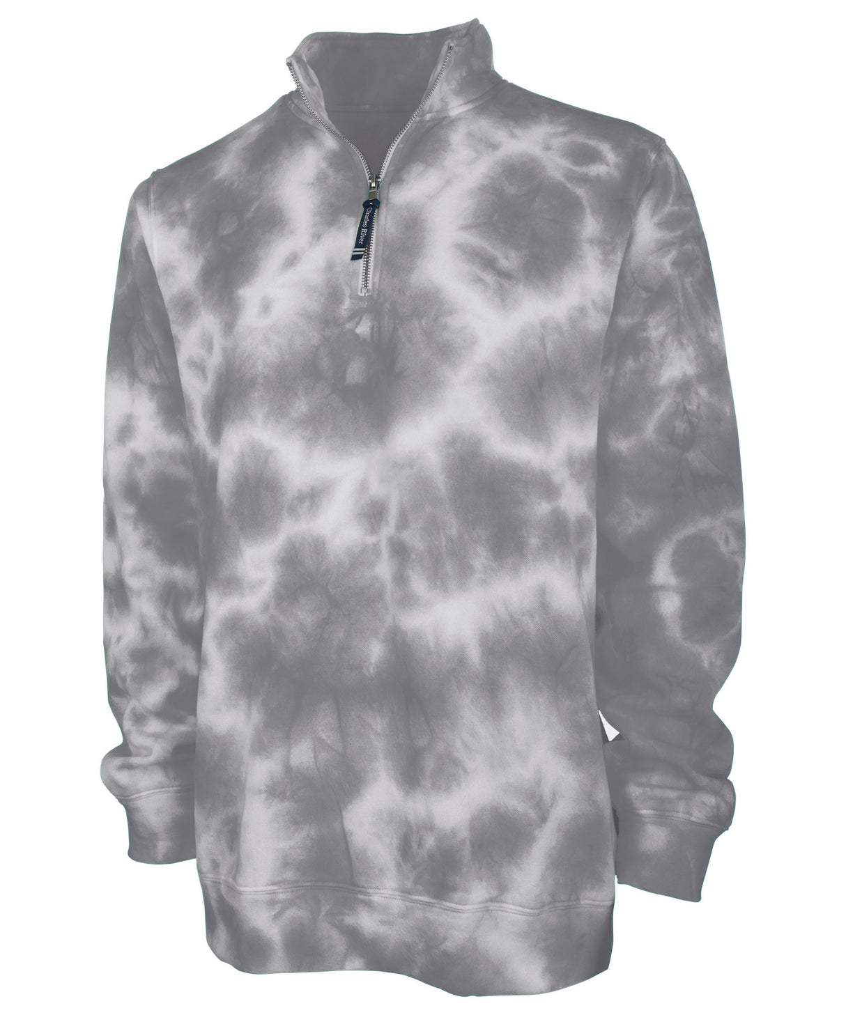 Charles River Men's Crosswind Quarter Zip Sweatshirt Tie-Dye Mens Apparel Sweatshirts & Fleece