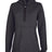 Charles River Women's Heathered Fleece Quarter Zip Hoodie Charles River