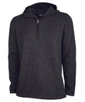 Charles River Men's Heathered Fleece Quarter Zip Hoodie Charles River