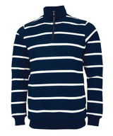 Charles River Women's Crosswind Quarter Zip Print Sweatshirt Charles River