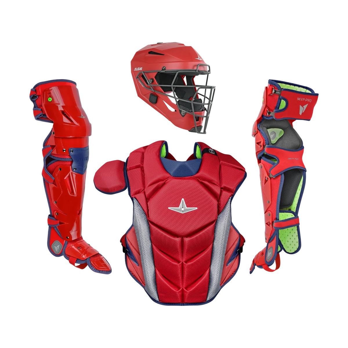 All Star MVP-PRO 2026 Series Baseball Catcher's Kit