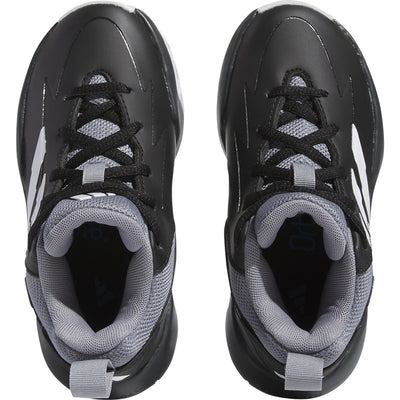 adidas Youth Black Cross 'Em Up Select Basketball Shoes