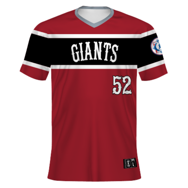 Holloway Babe Ruth Youth Sublimated V-Neck Baseball Jersey Team Baseball Jerseys