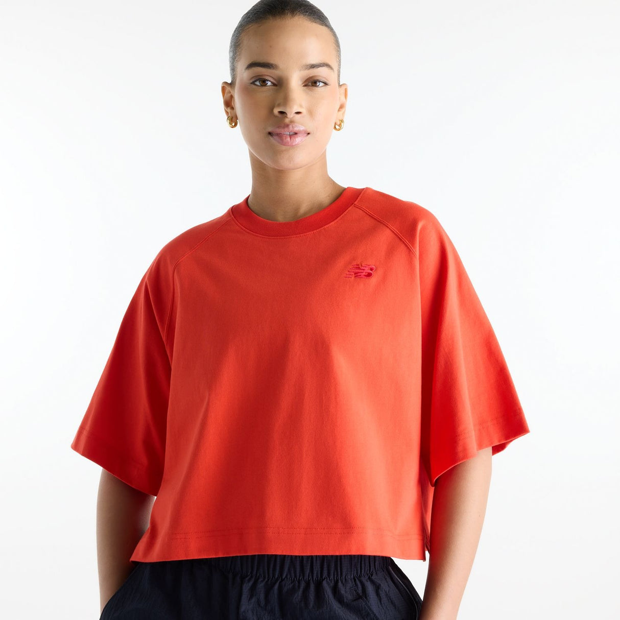 New Balance Women's Raglan Oversized T-Shirt-3