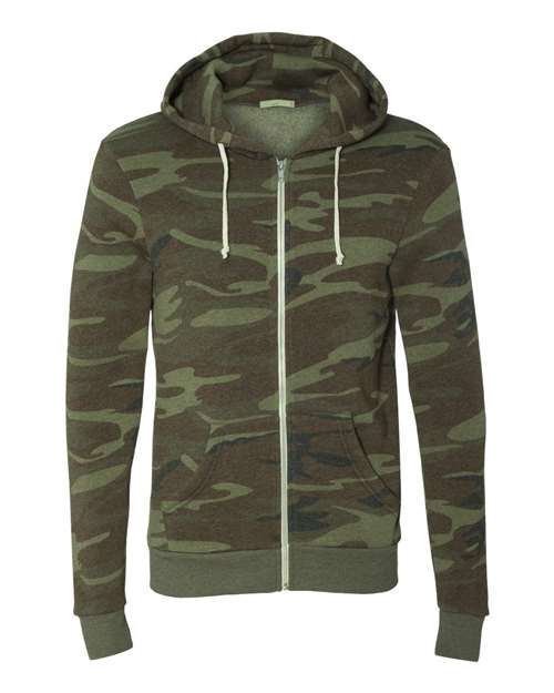 Alternative Men's Rocky Eco-Fleece Zip Hoodie Alternative Apparel