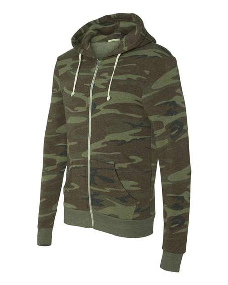 Alternative Men's Rocky Eco-Fleece Zip Hoodie Alternative Apparel