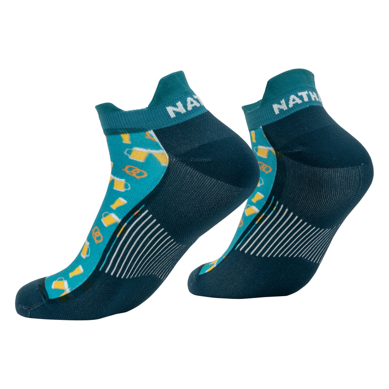 Nathan Fuel Speed Tab Low Cut Printed Socks