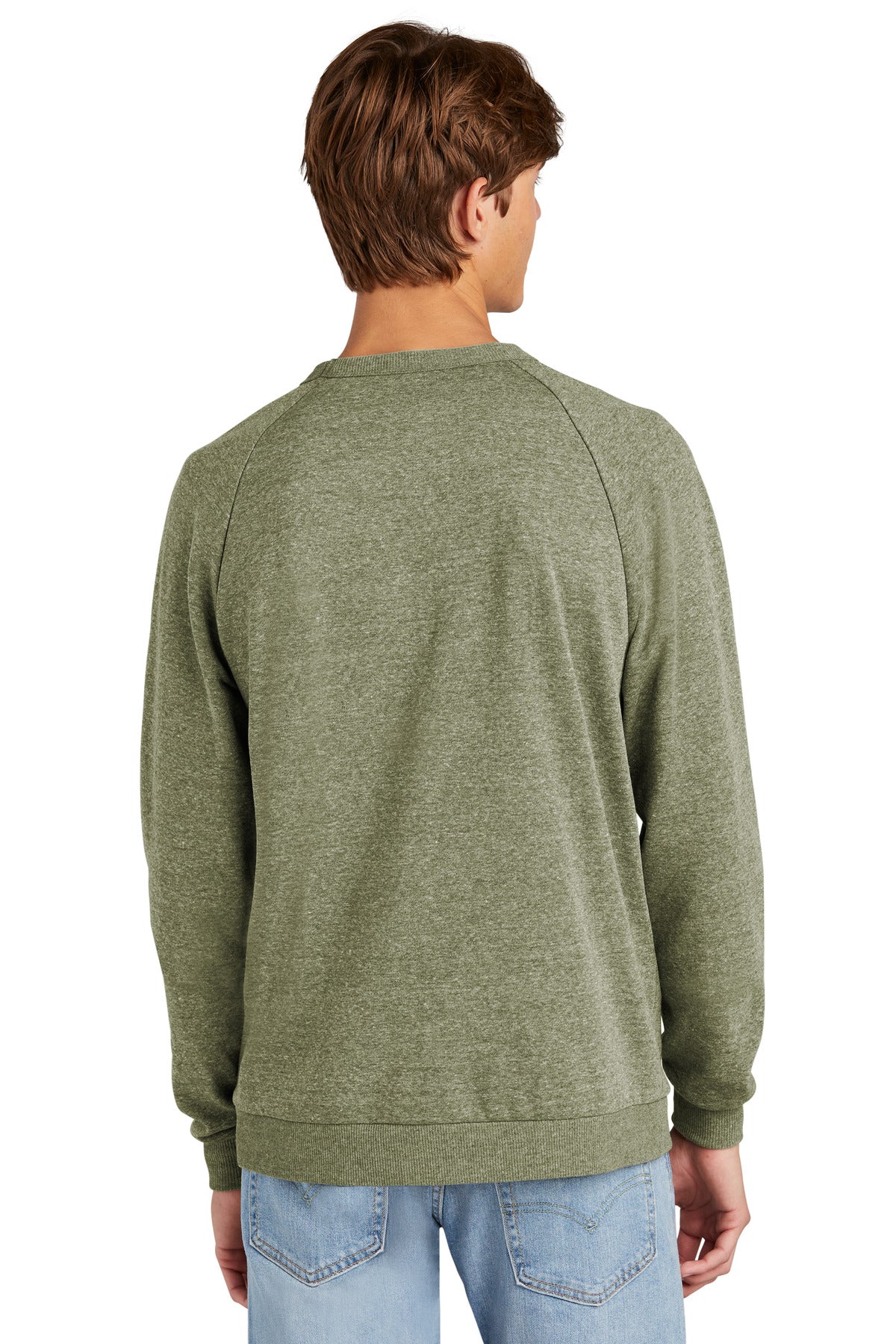 District Men's Perfect Tri Fleece Crewneck Sweatshirt DT1304 District