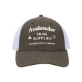 Avalanche Trail Heathered Adjustable Trucker Cap Avalanche