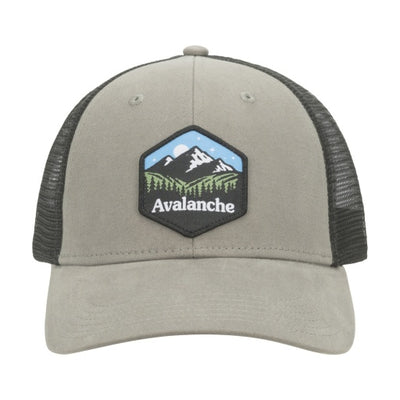 Avalanche Mountain Peak Adjustable Trucker Hat