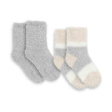 Lemon Youth 2 Pack Colorblock Furry Recyled Foam Crew Lemon