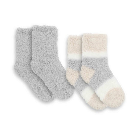 Lemon Youth 2 Pack Colorblock Furry Recyled Foam Crew Lemon