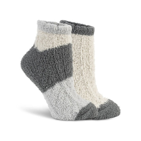 Lemon Women's 2 Pack S Foam Color Block Low Cut Sock Lemon