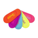 Skechers Girl's 5 Pack Non Terry Super Low Liners