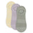 Lemon Women's 3 Pack Air Brush Liner Sock Lemon
