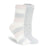 Lemon Women's 2 Pack Stripe Furr Foam Crew Sock Lemon