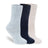 Lemon Women's 3 Pack Wool Hiker Boot Crew Sock Lemon
