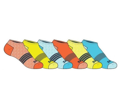 Skechers Boy's 6 Pack Heel/Toe Terry Low Cut Skechers