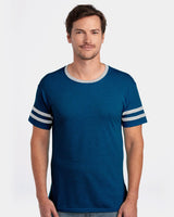 JERZEES Triblend Varsity Ringer T-Shirt JERZEES