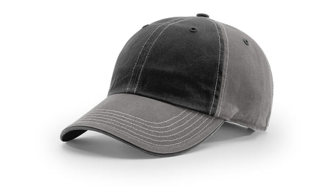 Richardson Washed Chino Charcoal Hat Richardson