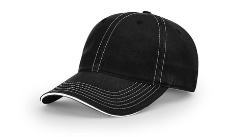 Richardson Washed Chino Sandwich Visor Hat Richardson
