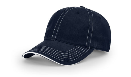Richardson Washed Chino Sandwich Visor Hat Richardson