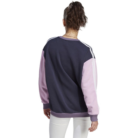 Adidas Women’s 3-Stripes Oversized Fleece Sweatshirt adidas