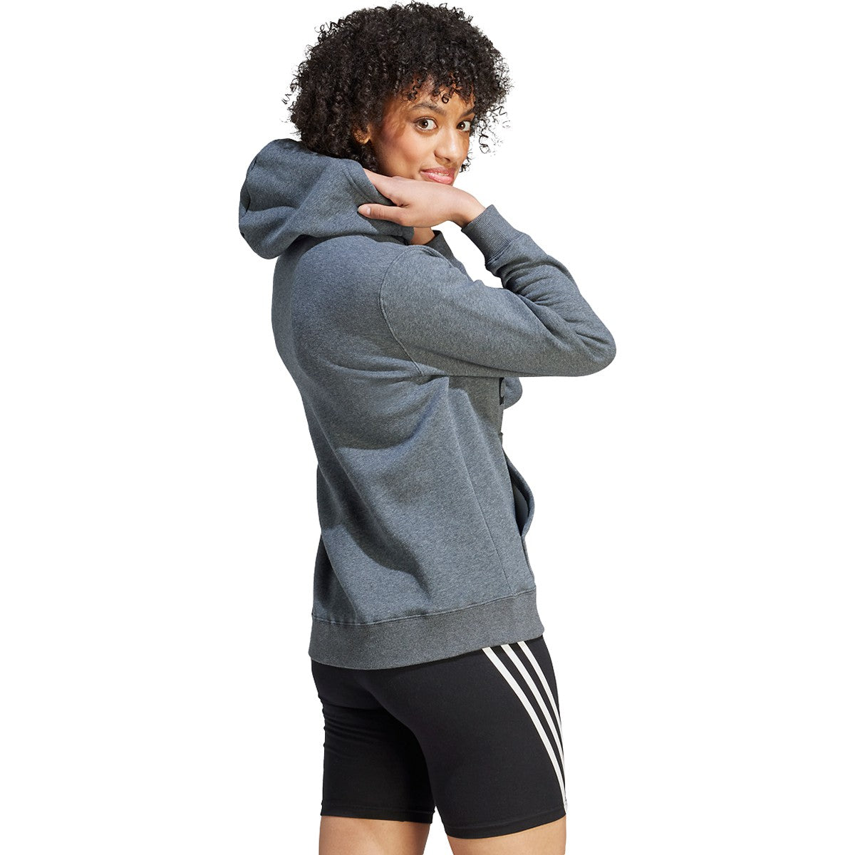 adidas Women's Essentials Big Logo Regular Fleece Hoodie adidas