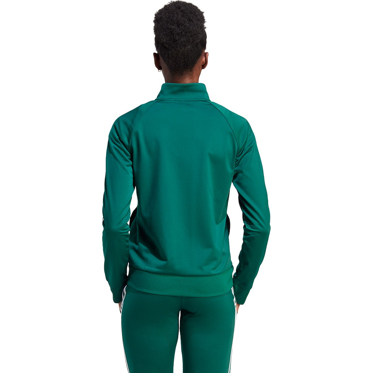 adidas Women's Warm-Up Tricot Slim 3-Stripes Track Jacket adidas