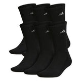 adidas Men's Athletic Cushioned 6-Pack Crew Socks adidas