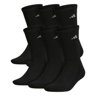 adidas Men's Athletic Cushioned 6-Pack Crew Socks adidas