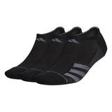 adidas Men's Superlite Stripe 3 3-Pack No Show Socks adidas