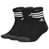 adidas Men's Cushioned 3-Stripe 3.0 3-Pack High Quarter Socks adidas