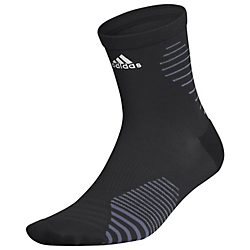adidas Unisex Running Single Mid-Crew Socks