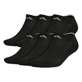 adidas Men's Athletic Cushioned 6-Pack No Show Socks adidas