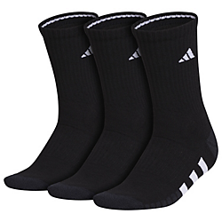 adidas Women's Cushioned 3.0 3-Pack Crew Socks